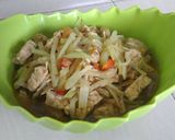 Foto langkah ke 5 dari resep Tumis tempe dan labu siam praktis.