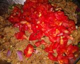 A picture of step 2 of Beef chapli kabab.