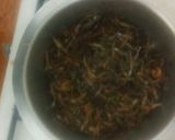 A picture of step 3 of Omena fried#authormarathon#.