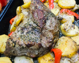 Foto del paso 5 de la receta: Carne horneada al vino 🍷♥️