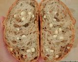 Foto langkah ke 20 dari resep Jinten Hitam Italian Herbs Chilli Cheese Sourdough Bread (Oven Tangkring).