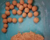 Foto langkah ke 2 dari resep Bubur Candil (Kolak Biji Salak) Ubi Merah.