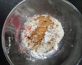 A picture of step 1 of Pink velvet cookies.