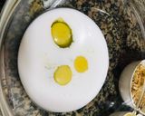 A picture of step 4 of Coconut bread with lemon glaze🤤🤤.