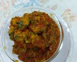 A picture of step 2 of Prawns onion tomatoes masala.