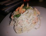 Foto del paso 10 de la receta: Spaghetti con camarón 🦐 🍝