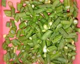 Foto langkah ke 1 dari resep Karedok kacang panjang.