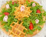 Une image de l'étape 3 de Gaufre de pommes de terre.