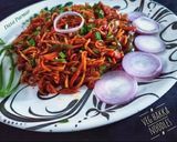 A picture of step 5 of Vegetable Hakka Noodles.