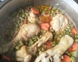 Foto del paso 5 de la receta: Pollito arvejado con puré