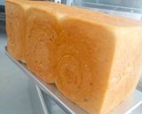 Foto langkah ke 10 dari resep Roti Tawar Pisang Keju (Autolyse).