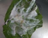 A picture of step 3 of Spinach mix salad roll.