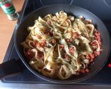 Foto del paso 4 de la receta 323. Tagliatelle con chorizo