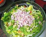 Foto del paso 2 de la receta: Ensalada sencilla con jamón cocido y espárragos