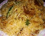 A picture of step 5 of Beef biryani.