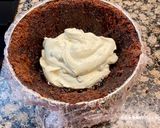 Foto del paso 7 de la receta: Semiesfera de chocolate rellena de crema ricotta a la naranja