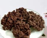 Foto do passo 5 de Cookies de Chocolate sem assar com Pão, Flocos de Milho e Pinhões