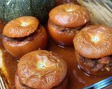 Une image de l'étape 7 de 🍅Tomates et courgettes farcies veggies express.