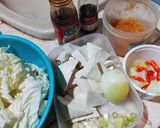 Foto langkah ke 1 dari resep Tumis Sawi Putih Tahu Tauge.