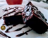A picture of step 3 of Fudge brownie.