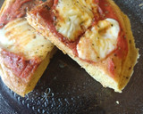 Foto del paso 4 de la receta: Pizza sin trigo en sartén