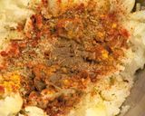 A picture of step 2 of Potato Stuffed Capsicum Rings.