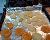 A picture of step 3 of Baked MoJo's Fries.