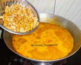 A picture of step 5 of Kaju Gathiya Sabji.