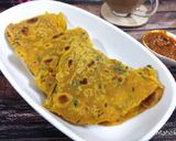 मेथी थेपला methi thepla recipe in hindi) रेसिपी चरण 8 फोटो