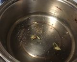 A picture of step 1 of Indian Chai.