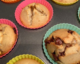 Foto del paso 5 de la receta: Cupcakes de plátano con chips de chocolate