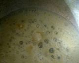 A picture of step 1 of Chickpeas in besan coconut gravy.