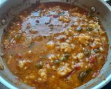 A picture of step 4 of Vegetable broken wheat Khichdi.