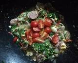 ชะอมผัดแหนมวุ้นเส้น วิธีทำสูตร 4 รูป