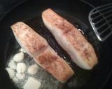 A picture of step 4 of Super easy 5 ingredient skillet Halibut.
