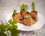 Foto del paso 6 de la receta: Albóndigas de Salmón y Verduras en Salsa Verde