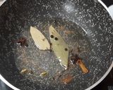 A picture of step 1 of Navratan Pulao.