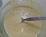 A picture of step 1 of Aloo ky pakoray.