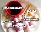 Gambar langkah 1 resipi Bihun Kari Seafood Tanpa Santan Cara Saya.