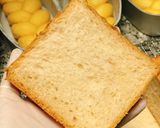 Hình bước làm 3 của món Bánh mì sandwich phương pháp yudane áp dụng cho cả hamburger