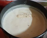 A picture of step 3 of Basundi.