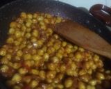 A picture of step 5 of Chole masale(my style).