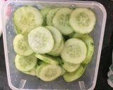 小黃瓜沙拉的食譜步驟1照片