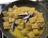 Foto del passaggio 7 della ricetta Mezzi paccheri ondulati con sardine
