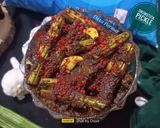A picture of step 8 of Drumstick Pickle (South Indian).