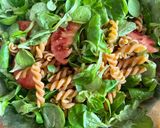Hình bước làm 6 của món Steak Băm Áp Tái & Salad Nui Trộn