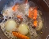 Foto del paso 13 de la receta: Mi guiso de rosbif, verduras y vino (una Bourguignon simple y sabrosa con papas al horno)