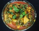 લીલી ચોળી બટેકા નું શાક (Lili Chori Bataka Shak Recipe In Gujarati) રેસીપી સ્ટેપ3ફોટો