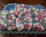 Foto langkah ke 10 dari resep Bolu kukus semangka ngakak cantik.