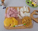عکس مرحله 1 از دستور 🌺شامی لپه با مرغ